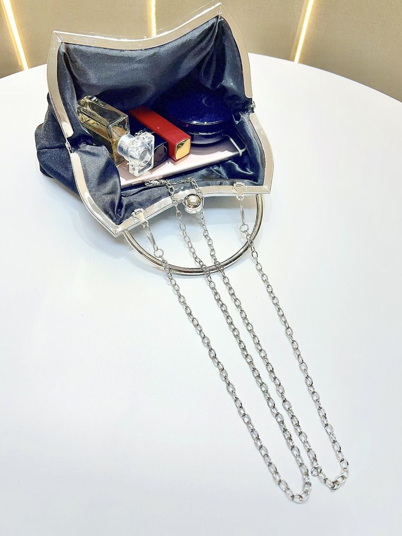 Nuova borsa a tracolla monospalla da banchetto con fiocco retrò da fata, borsa da cena da donna_voghion.com
