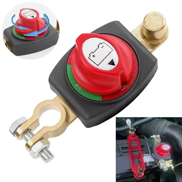 Interruttore di disconnessione batteria da 300 A 12 V-48 V per auto, camion e barche_voghion.com