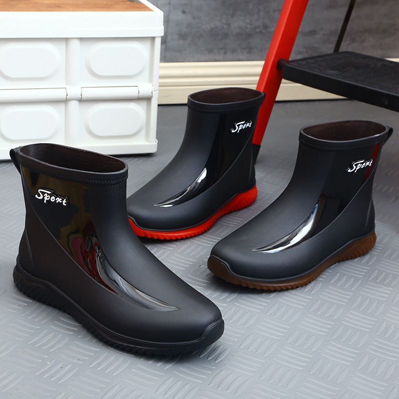 Scarpe antipioggia corte alla moda per uomo_voghion.com