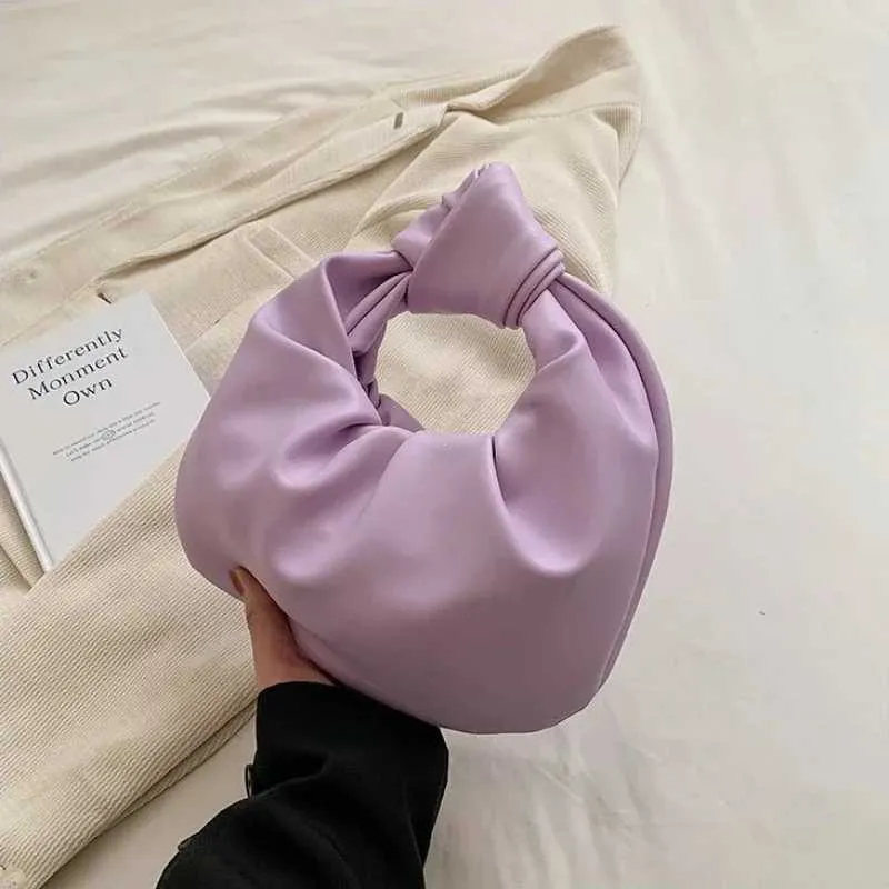 2024 INS Donna Piccola Borsa a Tracolla Festa Frizione Borsa a Tracolla Donna Pelle PU Borse a Tracolla Moda Increspato Crossbody_voghion.com