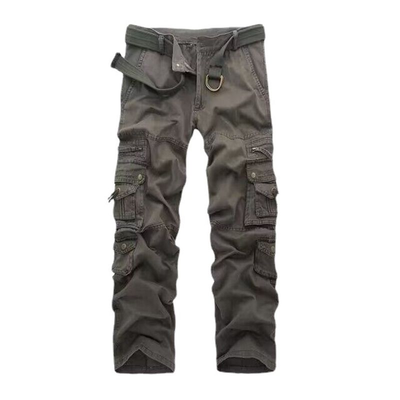 Herrenbekleidung Herren-Sportoverall mit mehreren Taschen Freizeithosen Herren-Hosen in Übergröße_voghion.com