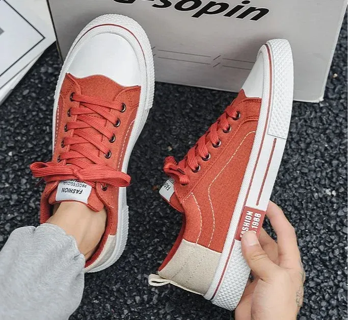 Sports breathable canvas comfortable walking size 45 trend mens casual shoes fashionable hiking 44 240918_desvips.com