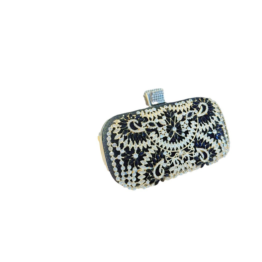Nuovo design unico per banchetti, borsetta piccola, borsa per abito da sera a tracolla, borsa da donna monospalla portatile Water Diamond_voghion.com