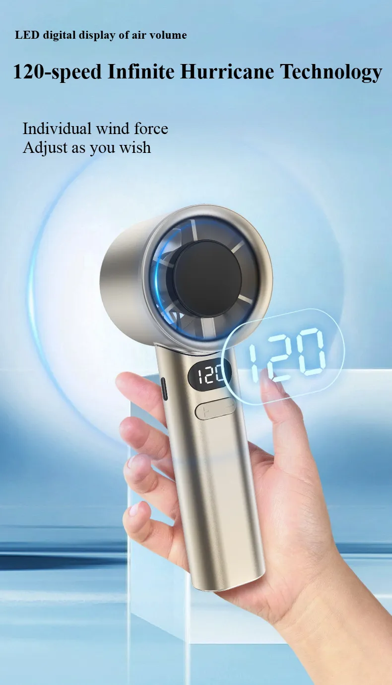 M1M11 Turbo Fan - 120-Speed|Stepless Control|Desktop Cooler_voghion.com