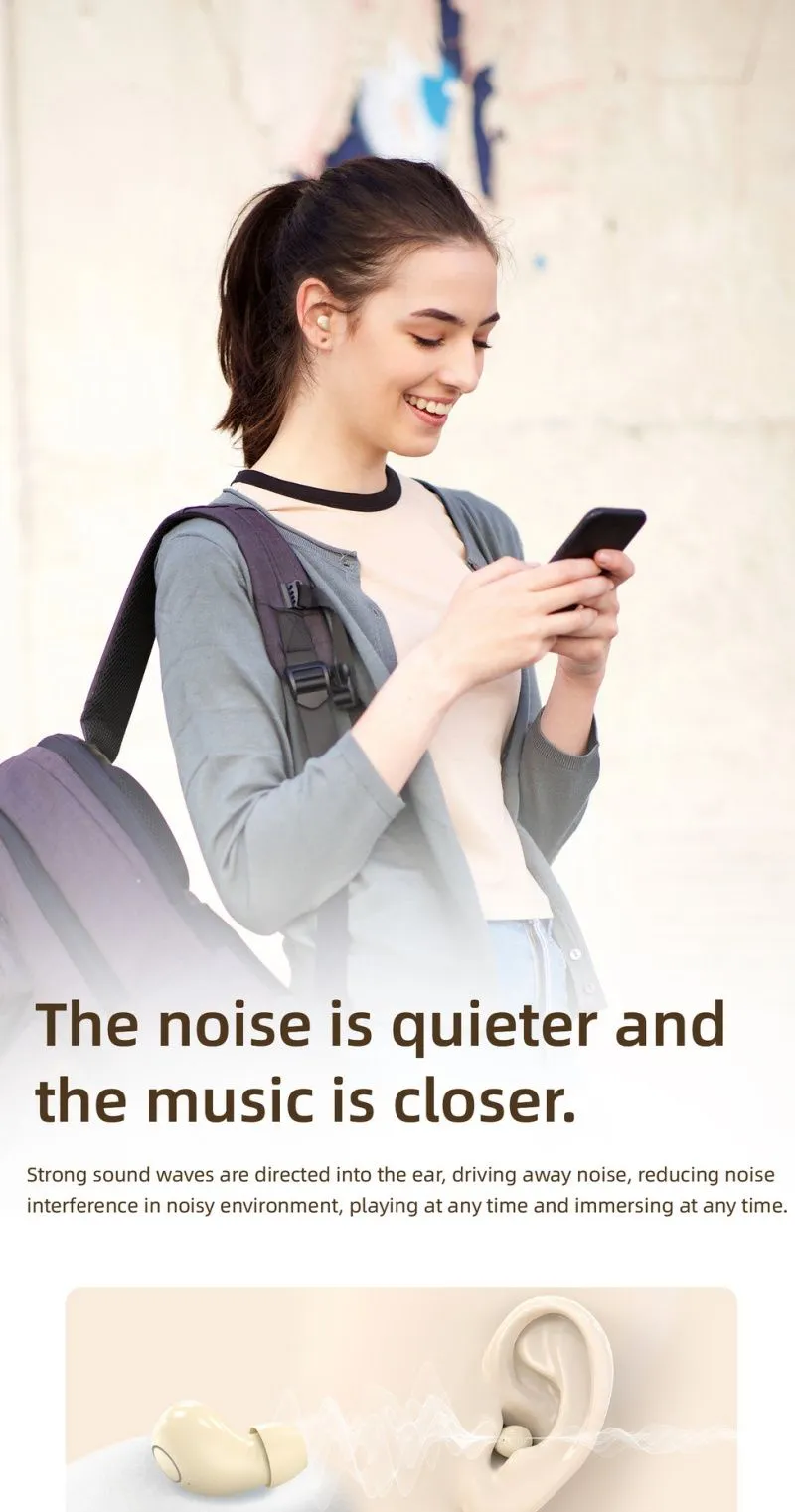 True Wireless Bluetooth Ohrhörer Hifi Stereo Kopfhörer Für Paare_voghion.com