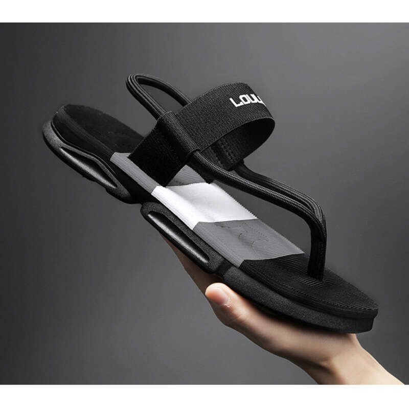Sommersandalen Outdoor Casual Beach Schuhe Herren Dickbesohlte rutschfeste Hausschuhe_voghion.com