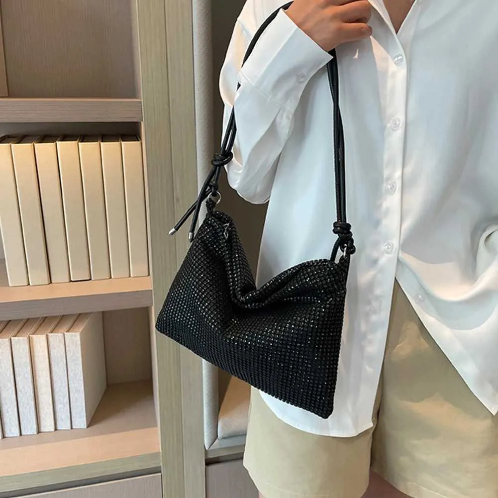 Pochette de soirée tendance Rhie pour femme, sac à main pour dîner, mariage, portefeuille, élégant, sac à bandoulière, sous-vêtements, Y241019_voghion.com