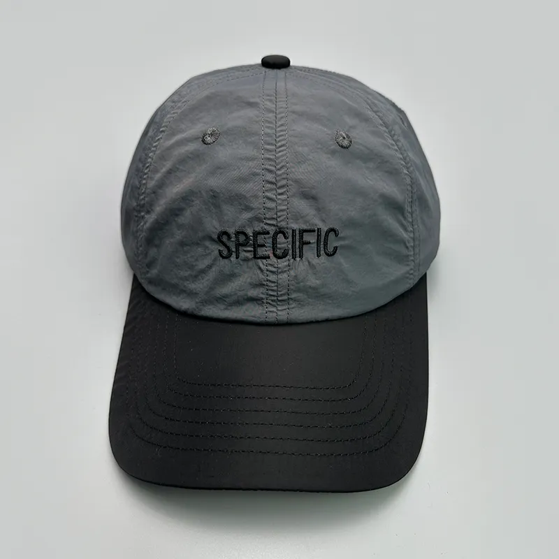Ball Caps Japanese Quick Drying Letter Embroidery Color Block Baseball Hat Men Women Breathable Travel Sunshade_voghion.com
