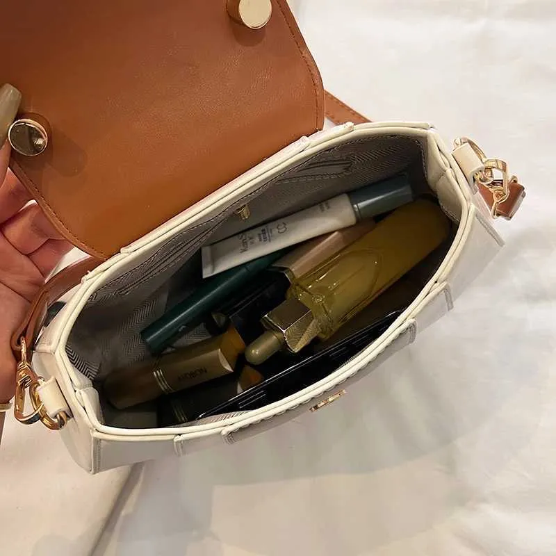 High Quality Soft Leather Handbag Women Purses Female Designer Patchwork Ladies Shoulder Crossbody Bag Sac A Main_voghion.com