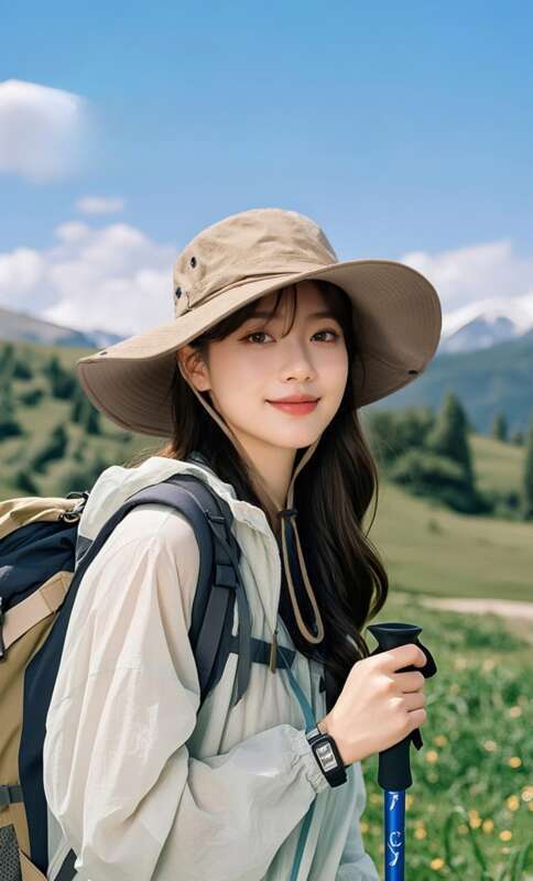 Full Of Western Charm! Women's Summer Outdoor Hiking Camping Fishing, Lightweight Breathable Mountaineering Hat_voghion.com