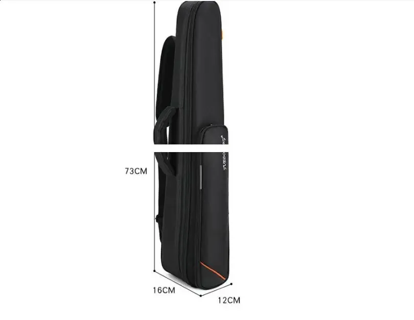 Thickened one-piece straight saxophone clarinet bag electric blow pipe instrument pack 240805_voghion.com