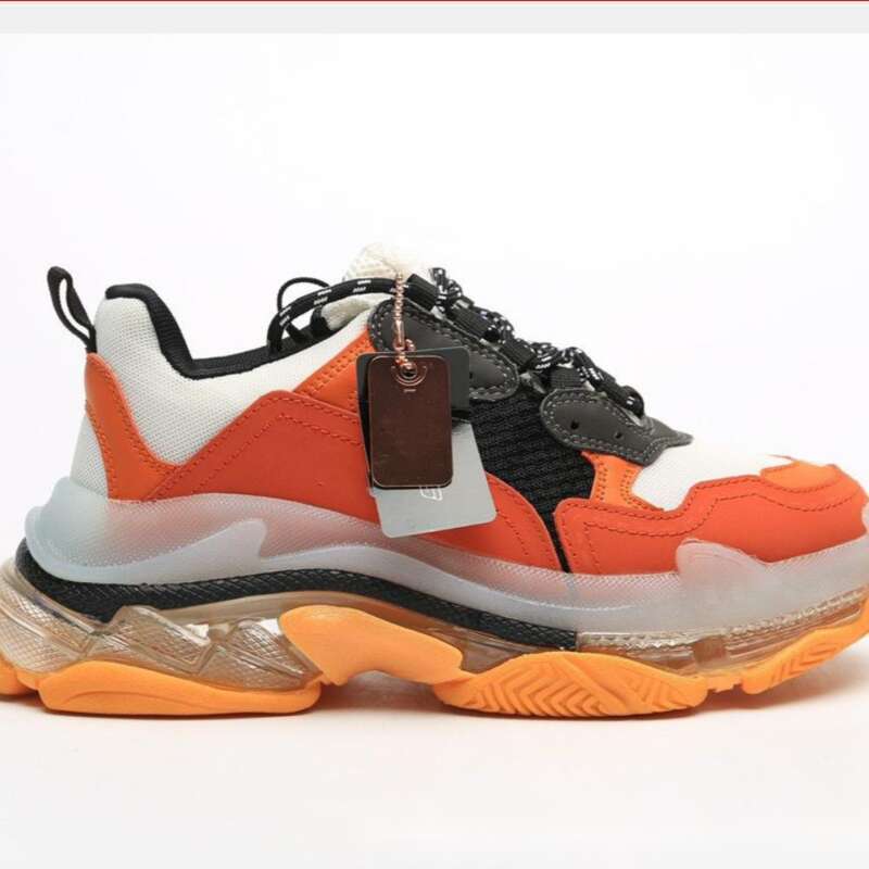 Platform Sneakers For Men Casual Shoes Paris Style White Shoes_voghion.com