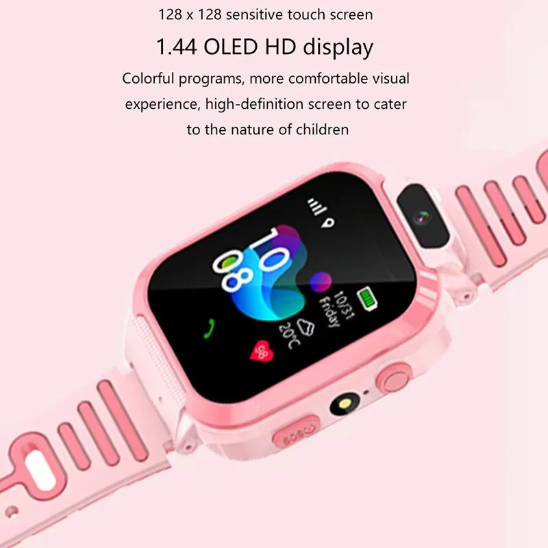 Kids Smartwatch Waterproof Q16 GPS Tracker With Camera Multilingual Support_voghion.com