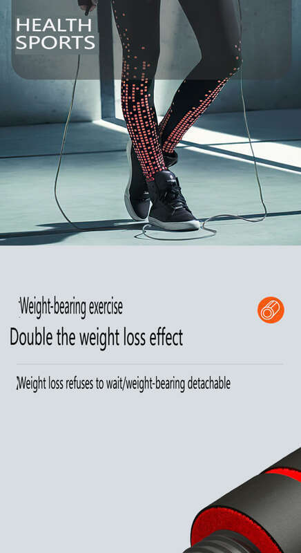 【 48000 Repurchases 】 Steel Wire Skipping Rope Adult Weight-bearing Fitness, Fat Burning, Weight Loss, And Slimming,_voghion.com