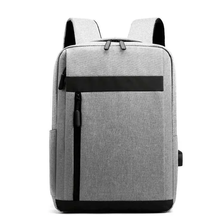 Rucsac pentru laptop de afaceri, capacitate mare, multifuncțional, cu încărcare USB, impermeabil, cu film, geantă de umăr casual pentru laptop_voghion.com