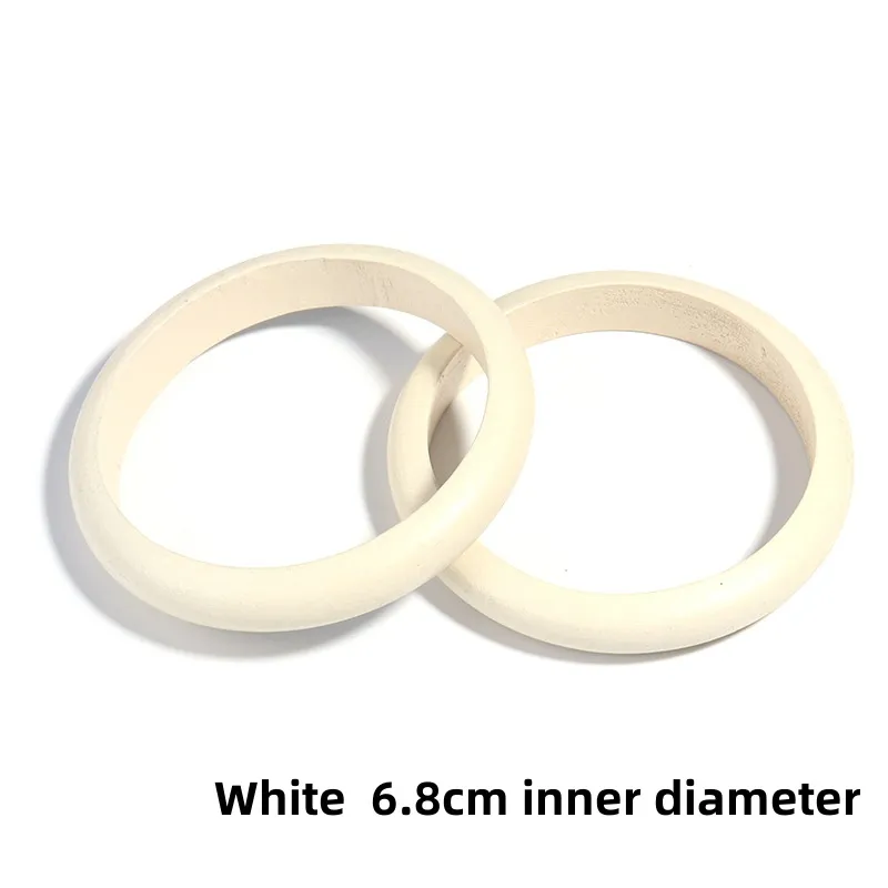 Bracciale rigido in legno elegante donna, gioiello geometrico_voghion.com