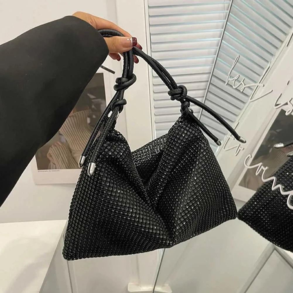 Pochette de soirée tendance Rhie pour femme, sac à main pour dîner, mariage, portefeuille, élégant, sac à bandoulière, sous-vêtements, Y241019_voghion.com