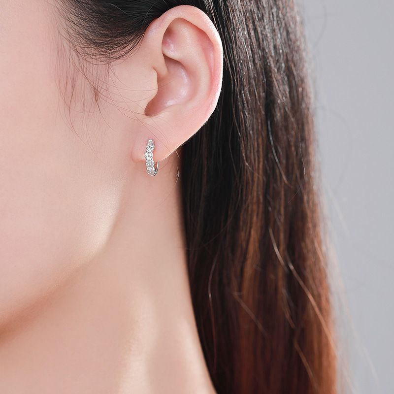 Tancise Sier Zirkon Ohrringe Für Frauen Hochzeit Partei Geschenke_voghion.com