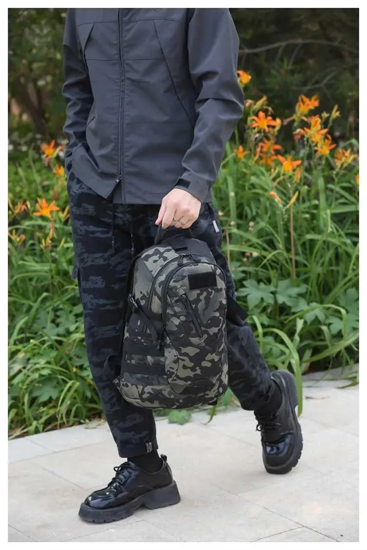 Nouveau sac à dos de camouflage militaire Sparrow d'extérieur pour hommes et femmes, sac d'assaut tactique d'équitation Ba241107_voghion.com