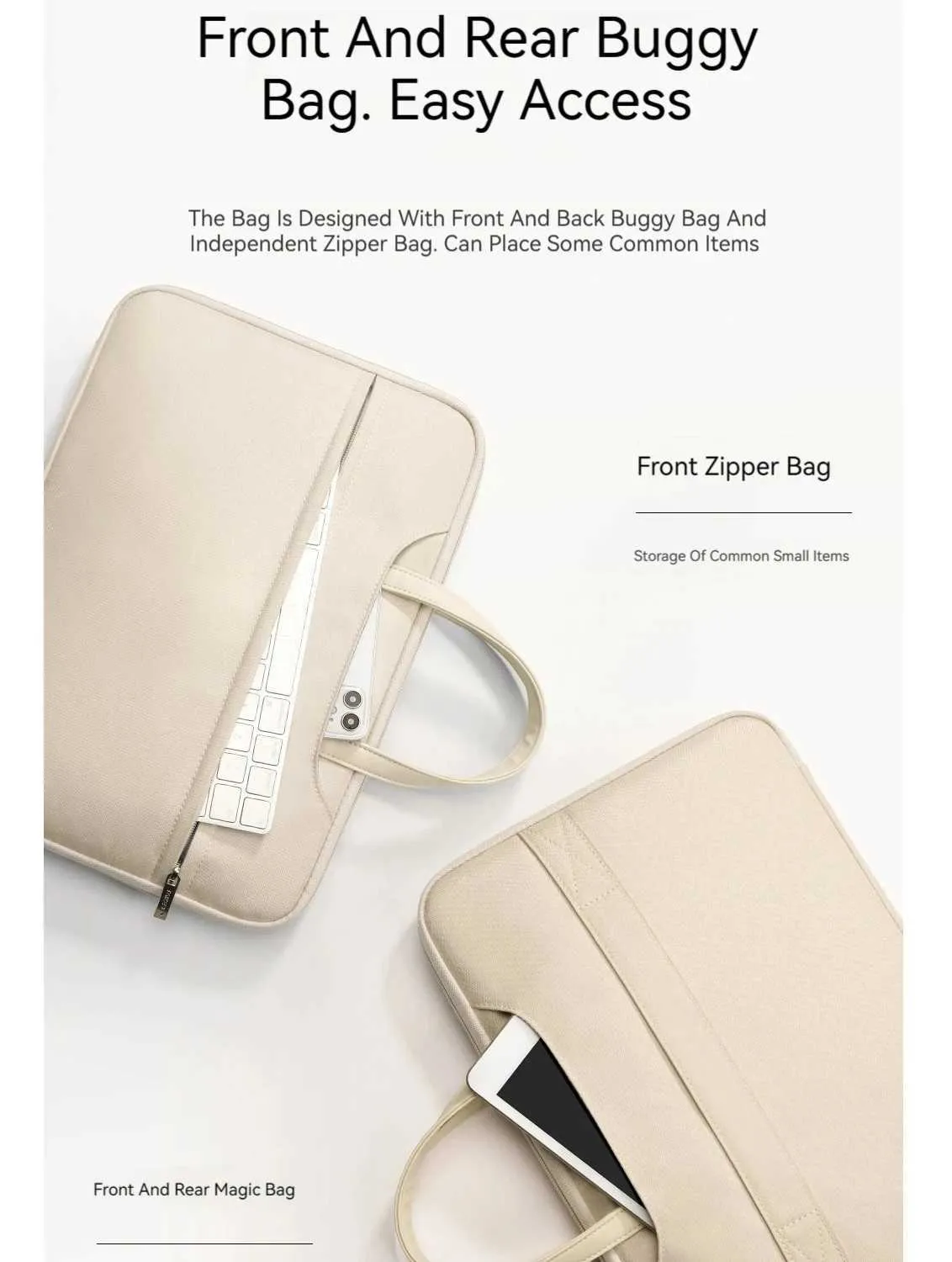 Borsa per notebook da donna elegante 13,3 14 16 pollici portatile custodia per laptop libro Pro custodia borsa valigetta borsa da viaggio C24111_voghion.com