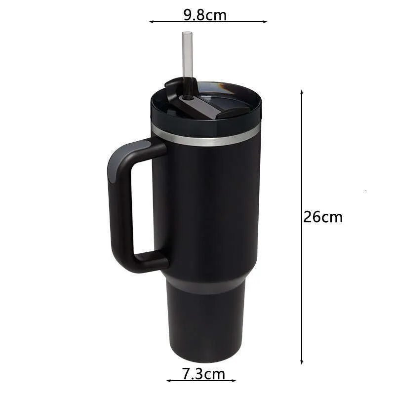 40oz Ice Cream Cup - Straw Handle Design_voghion.com