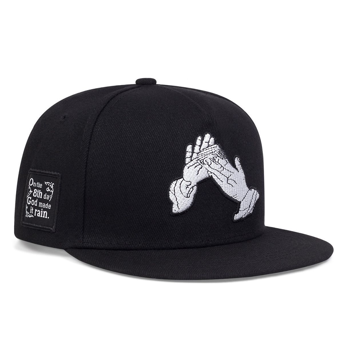 Gorra de béisbol con sombrilla de Hip Hop para hombre, moda coreana, ocio de verano para mujer, sombrero de ala plana juvenil con lengua de pato y sol_voghion.com