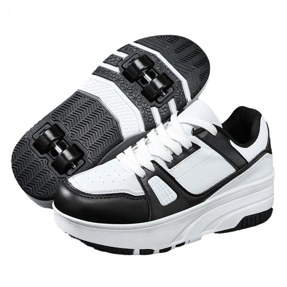 Tekerlekli Çocuk Paten Moda Açık Hava Sporları Kaykay Ayakkabıları 240701_voghion.com
