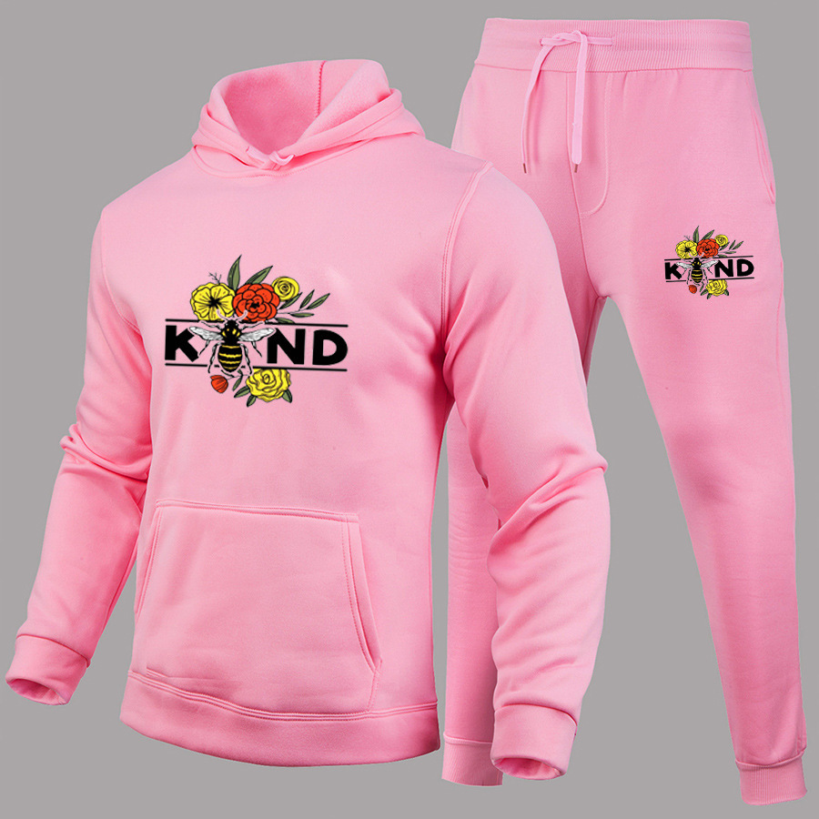 Ensemble sweatshirt à capuche et jogger slim pour homme_voghion.com