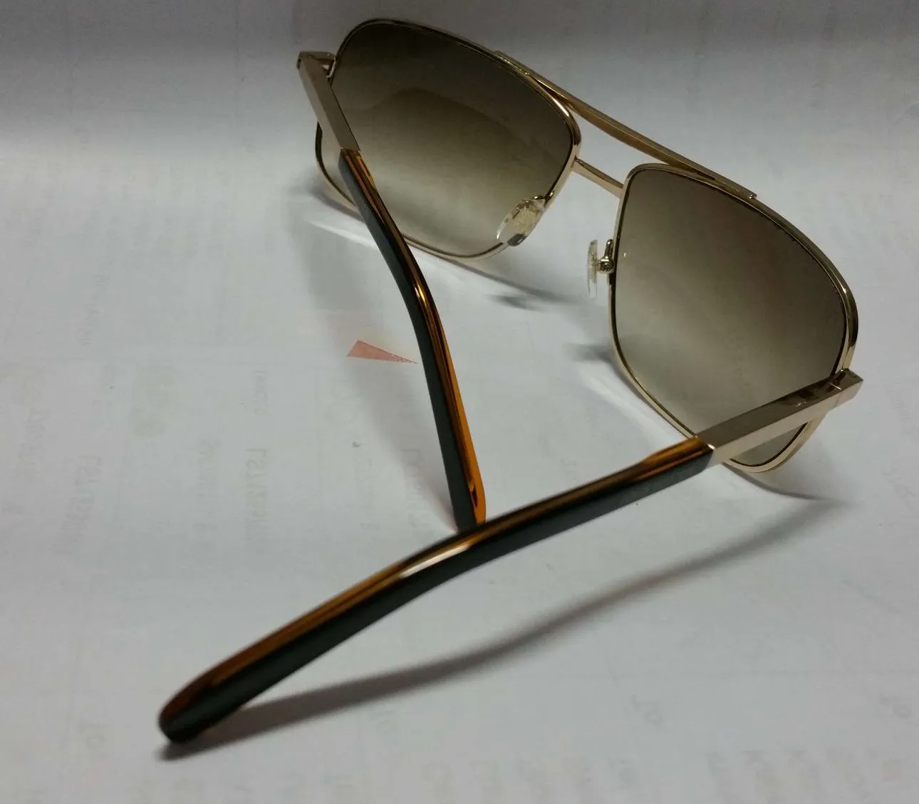 Mens Attitude Gold/Brown Shade Sunglasses Z0256U Sun Glasses Driving Eye Wear Brand New With Case Box_voghion.com