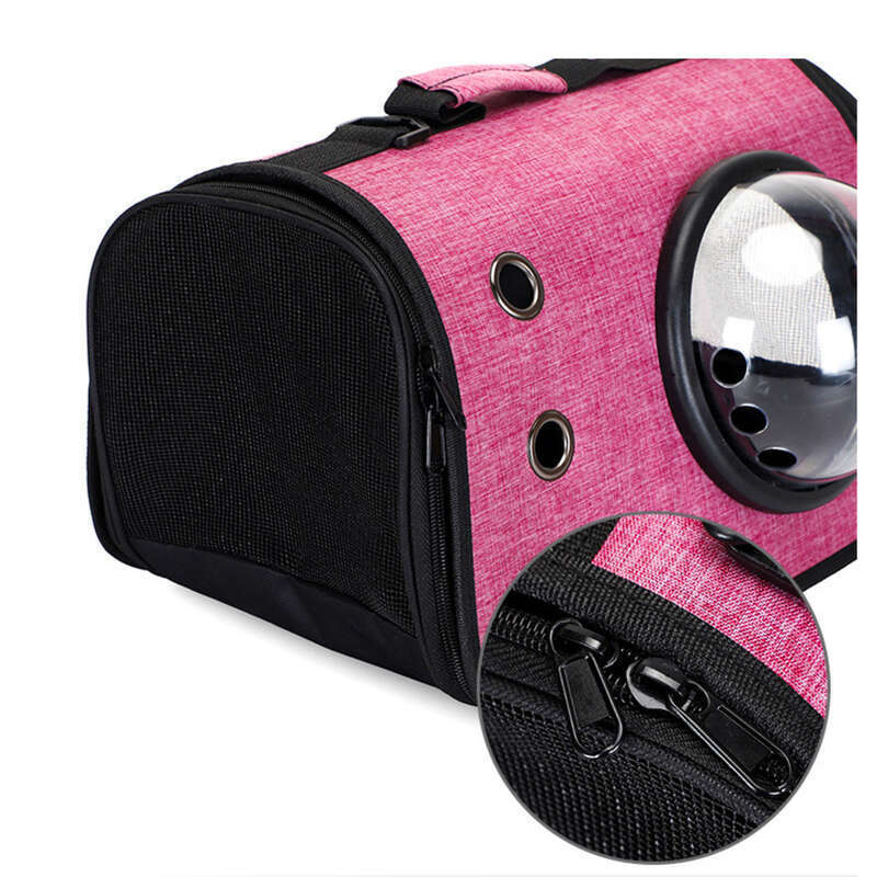 New Folding Space Module Pet Bag Oxford Cloth Outgoing Crossbody Portable Breathable Comfortable Cat Backpack_voghion.com