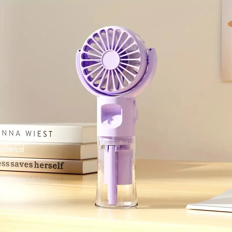 Handlicher Sprühventilator Mit Befeuchter Und Usb-ladefunktion_voghion.com