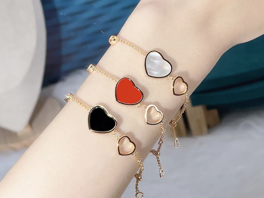 Red Chalcedony High Quality For Women Anniversary Gifts Rose Gold Exquisite Sterling Sier Jewelry Fashion Bracelet_voghion.com