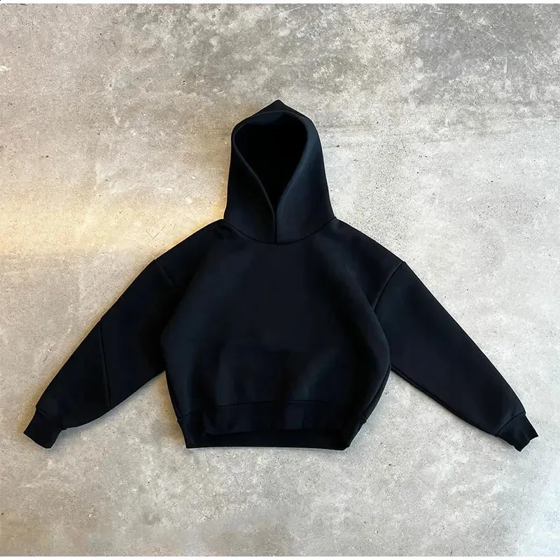 Lässige, einfarbige Paare mit Kapuze und lockerer Jogginghose, 2-teiliger Anzug für männliche Herbst-Jogging-Sweatshirt-Hosen-Outfits_voghion.com