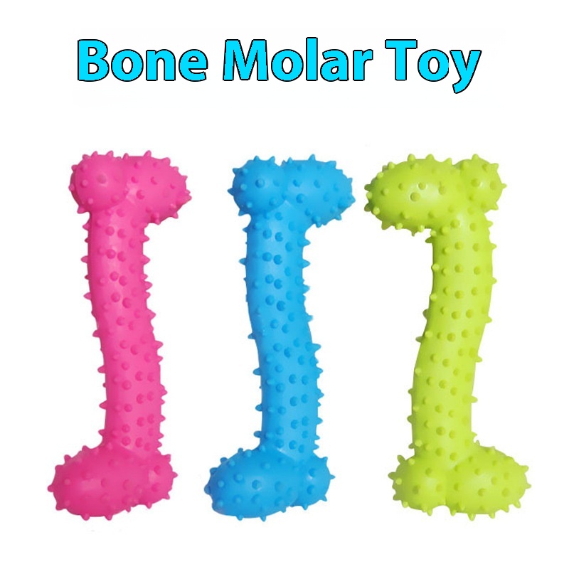 Pet supplies, small cleaning, grinding, dog training, resistant to biting bones, TPR teeth grinding toy