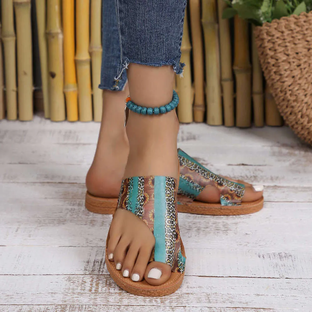 Slippers New Summer Casual Independence Day Striped ral Flip-ps ss size_voghion.com