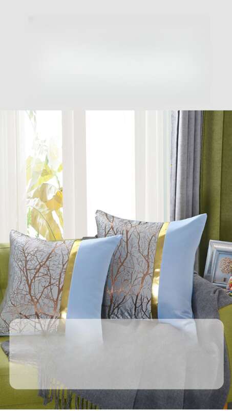 Home High Precision Jacquard Pillowcase With Core_voghion.com