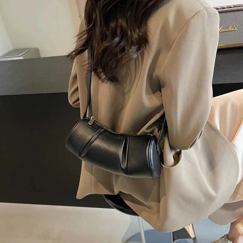 Sac de créateur LEFTSIDE mini sac bandoulière en cuir PU 2024 sac seau à la mode pour femme sac à main vintage et portefeuille_voghion.com