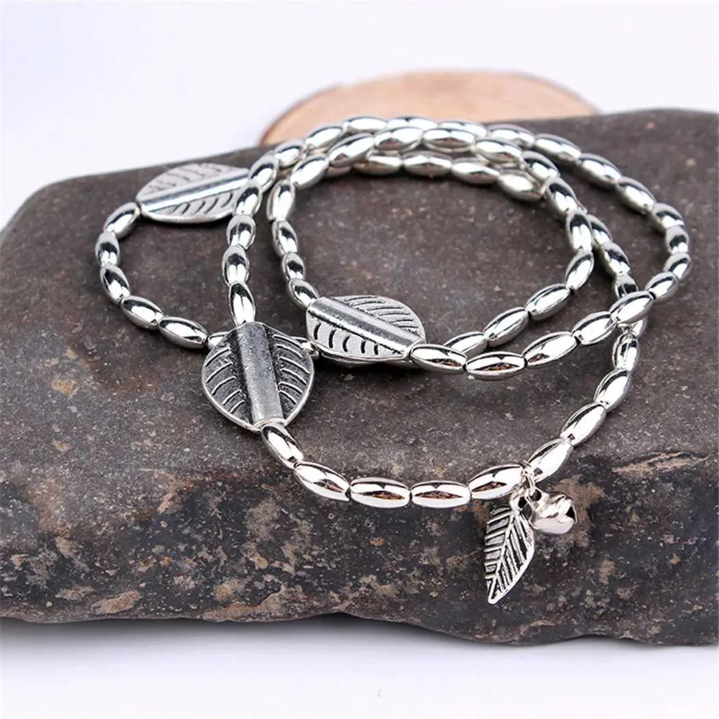 Tobilleras Anslow Baratas Pulsera con Plumas para Descalzas Sandalias Tobillo Playa para Mujer Joyas para Pies Cadenas para Piernas Multi_voghion.com