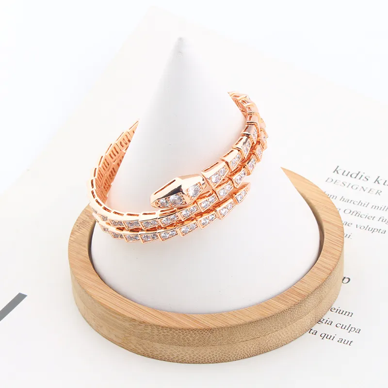 Schlangenarmband Goldbeschichtet Für Damen Und Mädchen Design_voghion.com