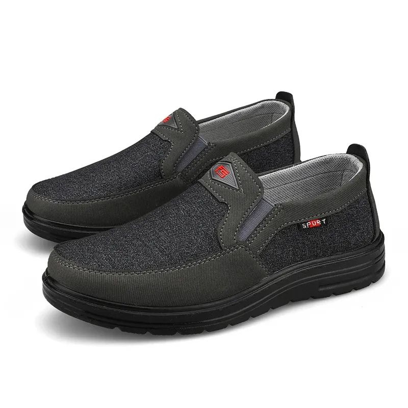 Lightweight Men Casual Breathable Canvas Loafers Slip-on Driving Shoes Wear-resistance Mens Sneakers ato Hombre_voghion.com