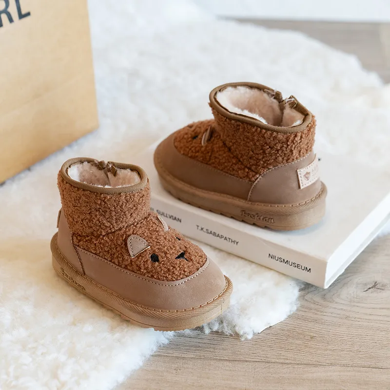 Pantofi de zăpadă pentru sugari, pentru copii, 2025, Ute Artoon, din pluș, groși și călduroși, din umplutură, cizme de iarnă pentru copii, mărimi_voghion.com