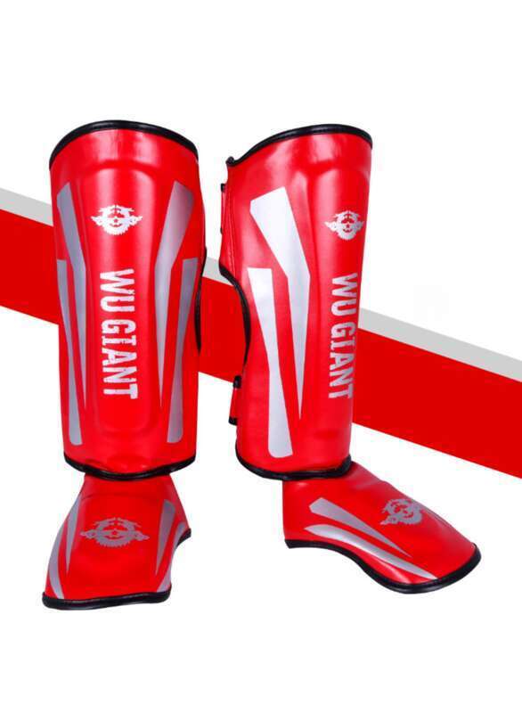 Say Goodbye To The Pain And Troubles! Thickened Leg Guards To Protect The Instep And Tibia For Sanda Combat And Martial Arts Fitness_voghion.com