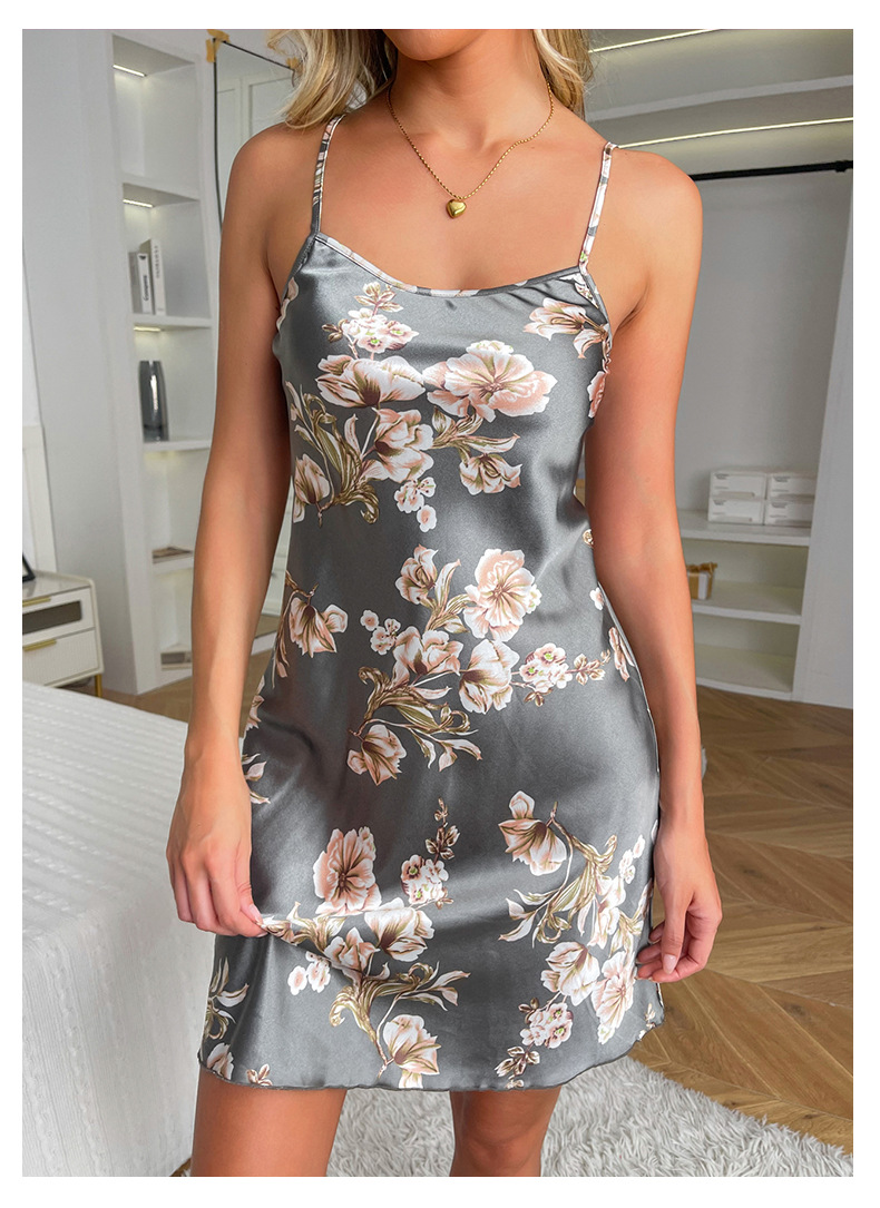 Vestito da notte donna seta ghiaccio sexy camicia da notte_voghion.com