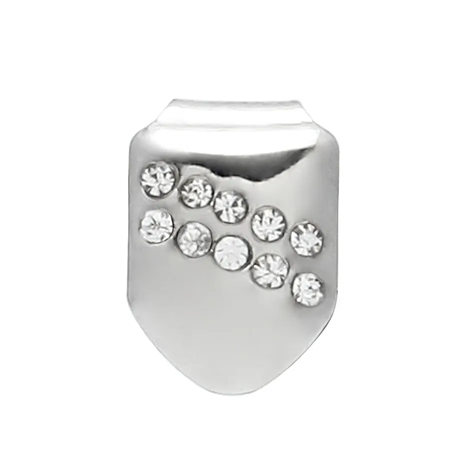 Gold Sier Plated Hip Hop Single Tooth Grillz Cap Top Bottom Grill For Halloween Christmas Party Jewelry_voghion.com