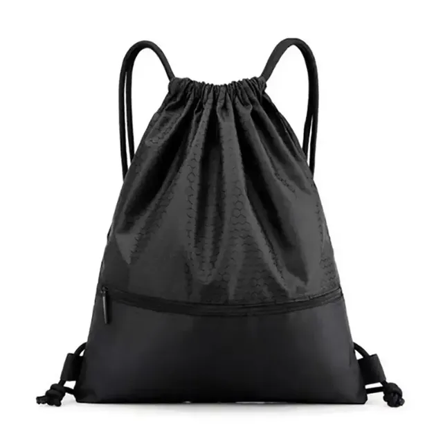 Portable Drawstring Lightweight Foldable Backpack Outdoor Travel Sports Bag For Men Women_voghion.com