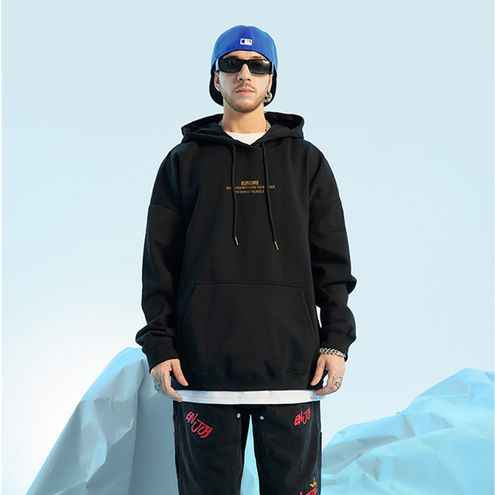 Suéter masculino folgado com capuz e estilo hip hop, estilo chinês, plus size, para meninos de inverno_voghion.com