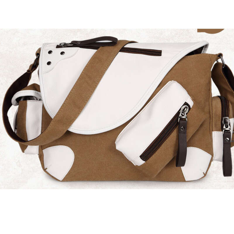 Men's Crossbody Bag Canvas Shoulder Messenger Bag For Men_voghion.com