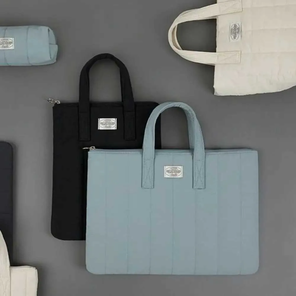 Niedliche Laptop-Handtasche, stoßfest, 11 13 14 15 Zoll, Notebook-Tasche, große Kapazität, atmungsaktiv, für iPad/Buch/Xiaomi/LenovoC24111_voghion.com
