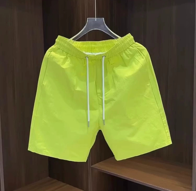 Herrenbekleidung Herren Sommer Dünne Shorts Vielseitige Mehrfarbige Einfarbige Lockere Mittellange Hose Einfaches Temperament Jugend Shorts_voghion.com