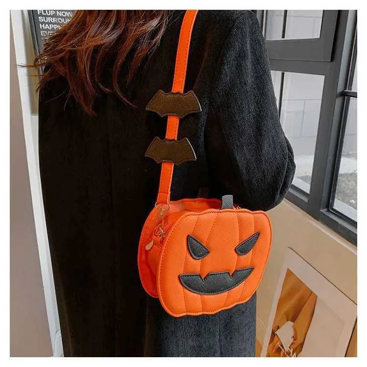 Genți de damă Weird Pumpkins, geantă de Halloween, geantă de voiaj cu despicare de culoare, geantă de mână pentru școală, geantă de umăr pentru machiaj, LageC241021_voghion.com